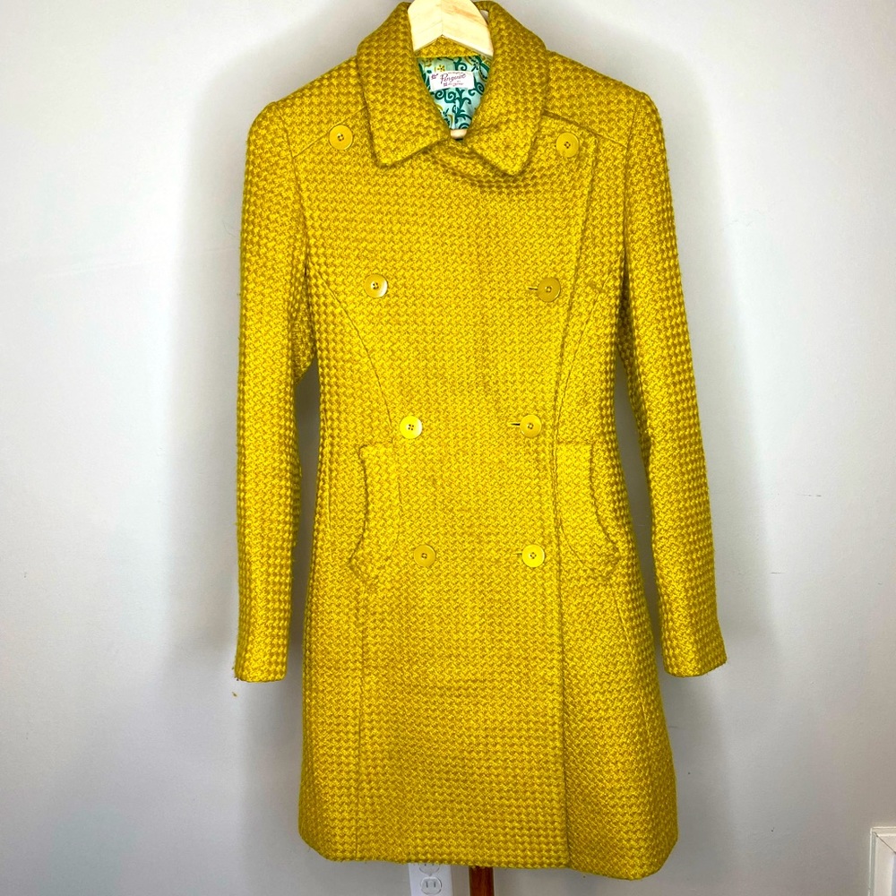 Original Penguin mustard Peacoat